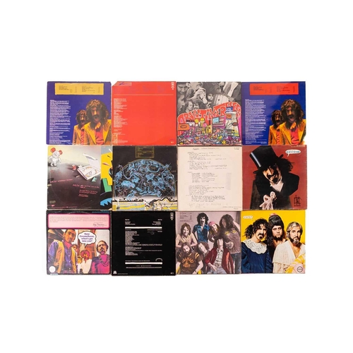 90 - Frank Zappa / Mothers of Invention: sixteen original vinyl LPs comprising two 