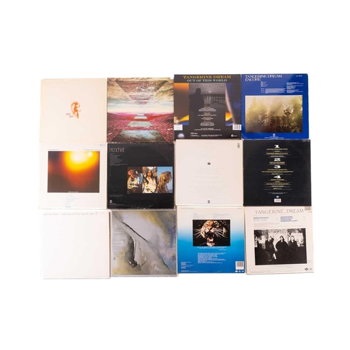 95 - Tangerine Dream: a large collection of original vinyl LPs comprising 