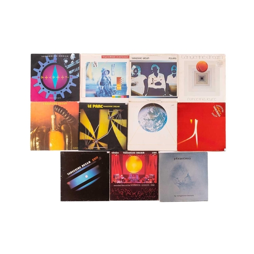 95 - Tangerine Dream: a large collection of original vinyl LPs comprising 