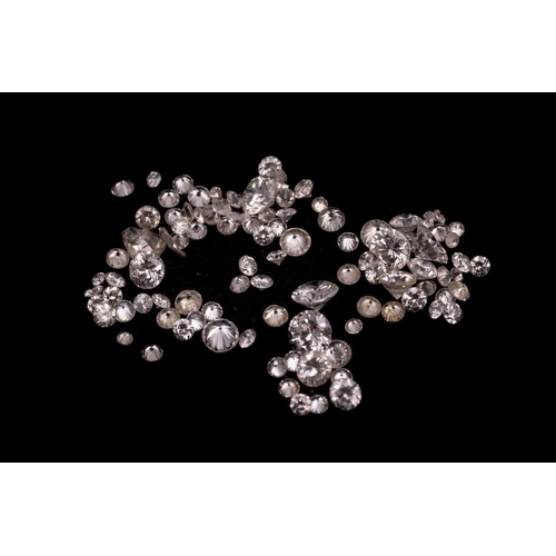 23 - 2.02ct Melee parcel of loose diamonds mainly round brilliant cuts.Please note these diamonds have co... 