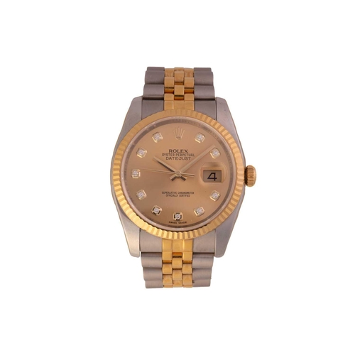 295 - A Rolex Datejust 116233, featuring a Swiss-made automatic movement in a steel case measuring 36mm wi... 