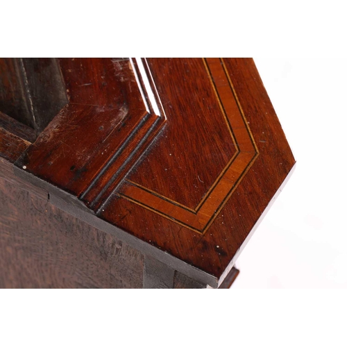 123 - An Edwardian mahogany and Neo-Classical marquetry inlaid freestanding corner display cabinet, in the... 