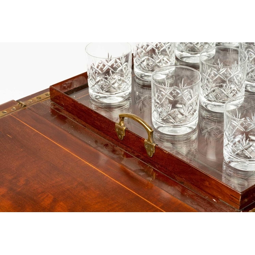 136 - An Edwardian Maple & Co of Tottenham Court Rd, Neo-Classical marquetry inlaid mahogany drinks table,... 