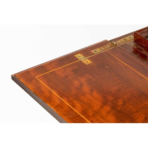 136 - An Edwardian Maple & Co of Tottenham Court Rd, Neo-Classical marquetry inlaid mahogany drinks table,... 