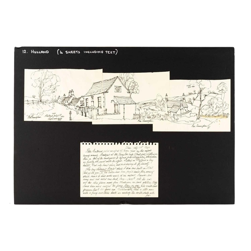 17 - † George Cunningham (1924 - 1996), '35 Outworkers Yard, Carver Street', exhibition label verso Rensh... 