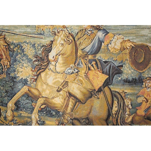 171 - A large Flanders Tapestries Louis XIV style 