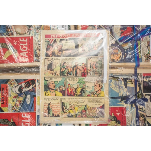 188 - A complete run of the first set of Eagle comics, (997 issues in 20 volumes), 1950-1969, to include i... 