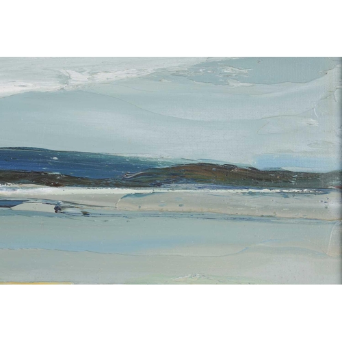 2 - † Donald McIntyre (1923-2009) British, 'The Estuary', oil on board, monogram signature to lower righ... 