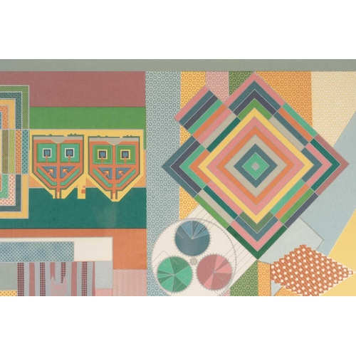 63 - † Eduardo Paolozzi (1924 - 2005), Poster for Habitat, additionally inscribed in gold ink 'Made for H... 