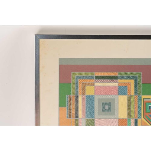 63 - † Eduardo Paolozzi (1924 - 2005), Poster for Habitat, additionally inscribed in gold ink 'Made for H... 