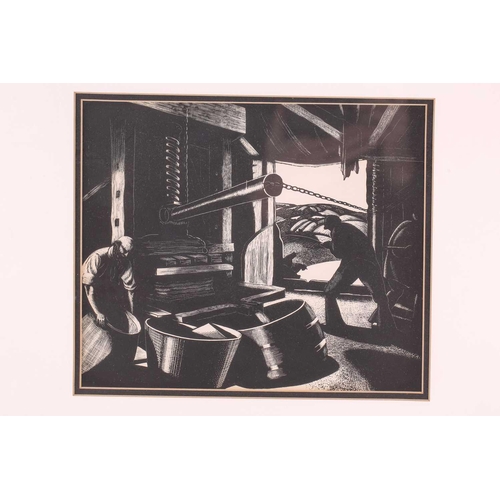 77 - † Claire Leighton (1898-1989), a set of five monochrome prints, from 'The Farmer's Year', each circa... 