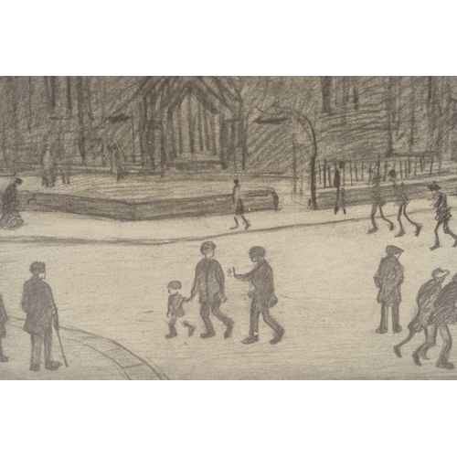 78 - † Laurence Stephen Lowry RA (1887-1976) British, 'St Simon's Church, Salford', limited edition print... 