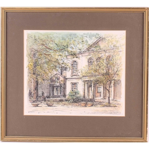 32 - Joyce Irwin (British, 20th century), The Top of Fig Tree Lane (Sheffield), Norfolk Row (Sheffield), ... 