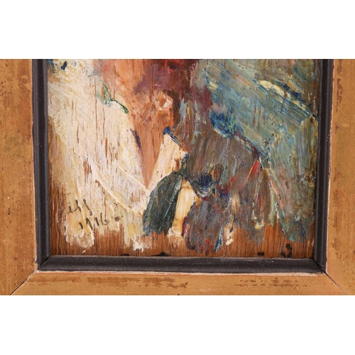 34 - Sergei Vasilievich Malyutin (Russian 1859 - 1937) 'Portrait of a Malevich', indistinctly signed and ... 