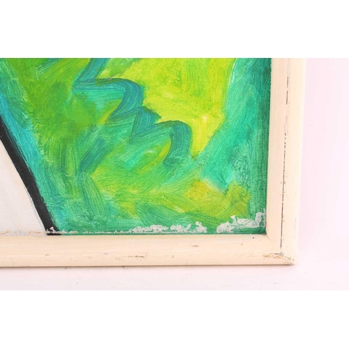 14 - † Art Derry (1930 - 1992) Trinidadian British, Abstract Landscape, inscribed faintly on the reverse,... 