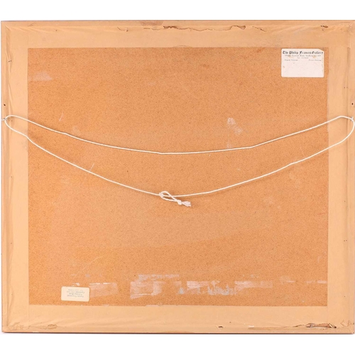 21 - † Pamela Townsend (1920-2019) British, 'Cyclists passing Christ's College, Cambridge', 'Bicycles lea... 