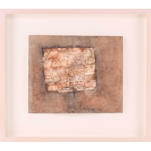 23 - Maliheh Afnan (1935-2016) Palestinian, 'My Kite' signed and dated lower right 99', mixed media on pa... 