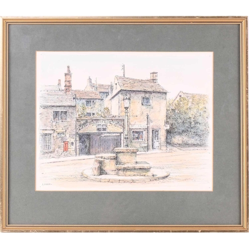 32 - Joyce Irwin (British, 20th century), The Top of Fig Tree Lane (Sheffield), Norfolk Row (Sheffield), ... 