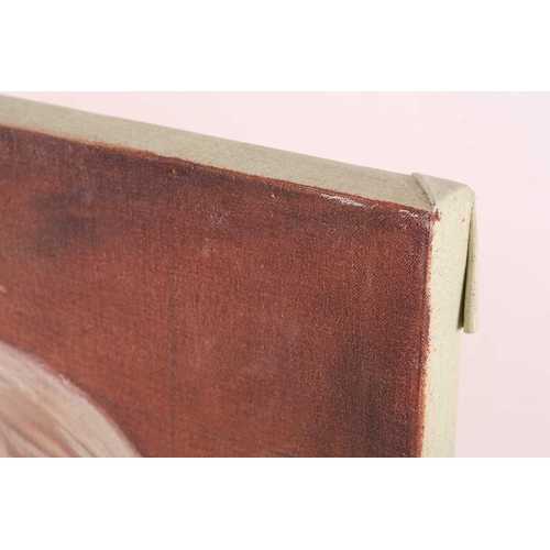 37 - † Darren Baker (b.1976), Portrait of a cavalier in a ruff and holding up a goblet, signed, oil on ca... 