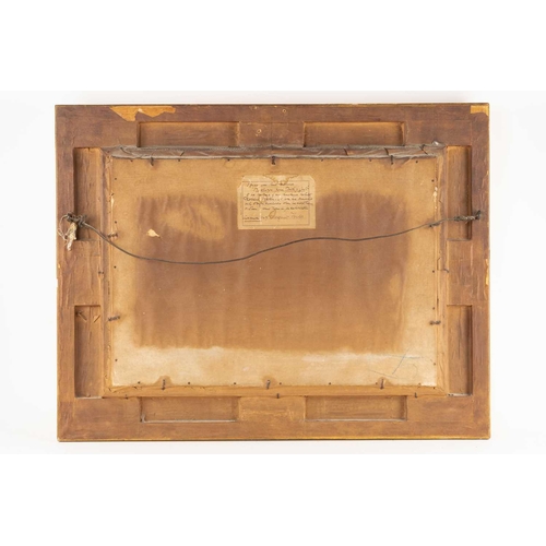 44 - Robert Fowler (1853 - 1926), Moelwyn Mountains from Borth-Y-Gest, oil on board, labelled verso 'I gu... 