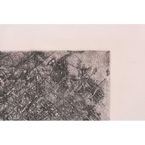 60 - Dmitry Pavlinsky (Russian, 1937 - 2012), Big tree with a moon, signed in pencil, etching, plate 63.5... 