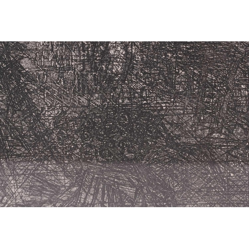 60 - Dmitry Pavlinsky (Russian, 1937 - 2012), Big tree with a moon, signed in pencil, etching, plate 63.5... 