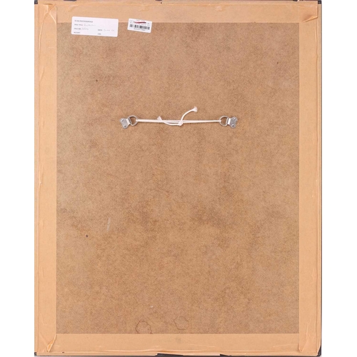 60 - Dmitry Pavlinsky (Russian, 1937 - 2012), Big tree with a moon, signed in pencil, etching, plate 63.5... 