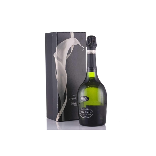 21 - A bottle of Laurent Perrier Grand Siecle Champagne, 12% Vol, 750ml, in presentation box.Private Lond... 