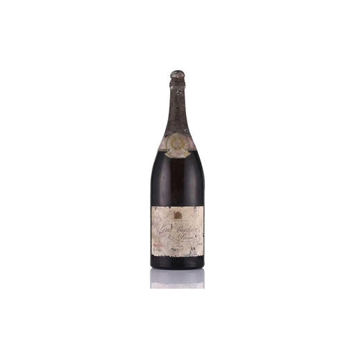 30 - A Jeroboam of Louis Roederer Champagne, 1928, in original case.Contents unknown, appears unopened.... 
