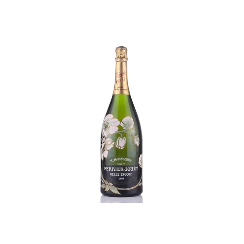 35 - A magnum bottle of Perrier Jouet - Belle Epoque 1995 Champagne, (1.5L), 12.5% Vol.From a private cel... 