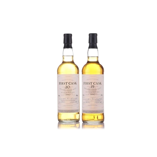 51 - A bottle of First Cask Speyside Single Malt Scotch Whisky, 1990, Cask No. 7873, Bottle No. 123 (Aged... 