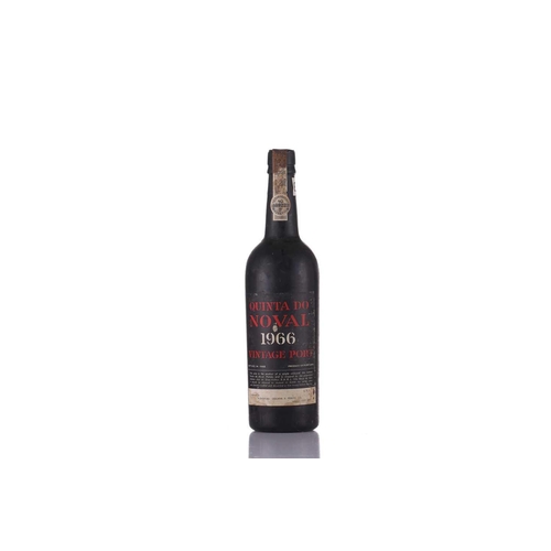 6 - Three bottles of Quinta do Noval 1966 Vintage Port, bottled in 1968, 0.75l, together with two Army &... 