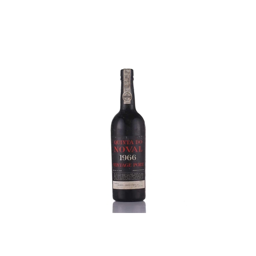 6 - Three bottles of Quinta do Noval 1966 Vintage Port, bottled in 1968, 0.75l, together with two Army &... 