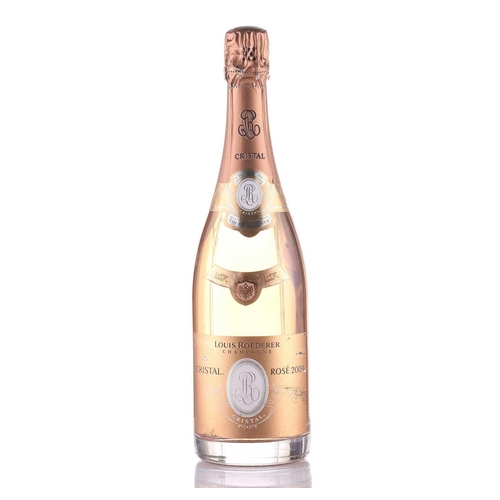 7 - A bottle of Louis Roederer Cristal Rosé 2009 Champagne, 750ml, 12% Vol.Private collectionVery good -... 