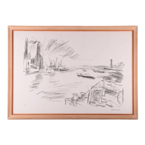 102 - † Oskar Kokoschka (1886 - 1980) Austrian, Battersea Power Station (1967), signed and numbered 34/75 ... 