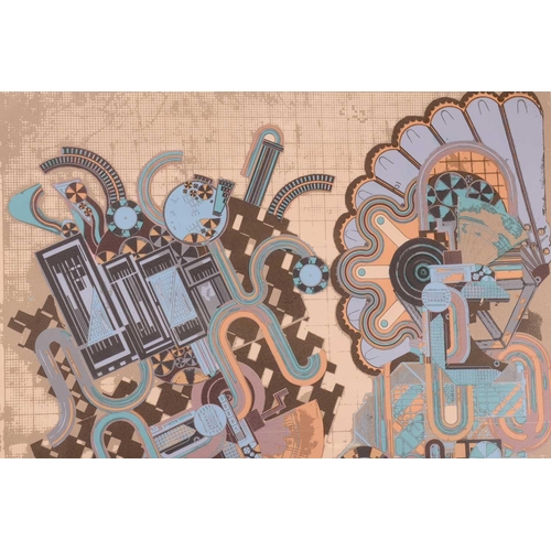 113 - † Sir Eduardo Paolozzi (1924 - 2005), Aeschylus and Socrates (from the Calcium Light Night series), ... 