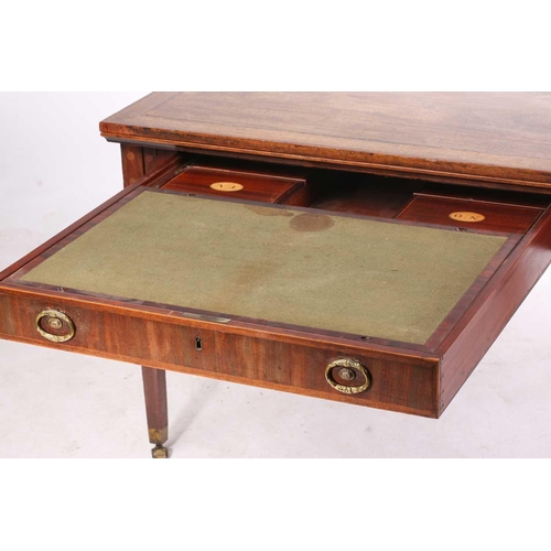 192 - A documented George III mahogany 'Universal Table' to a design by Thomas Sheraton, early 19th centur... 