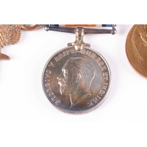 344 - A WWI medal group, to 196385 W. A. Finch, SH. CPL, Royal Navy, comprising: 1914-15 Star, War Medal, ... 