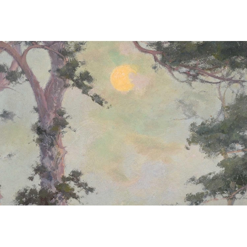 59 - Alexander Maclean (1867-1940), 'When the Moon riseth, as she was a dreaming', signed ‘MacL’, handwri... 