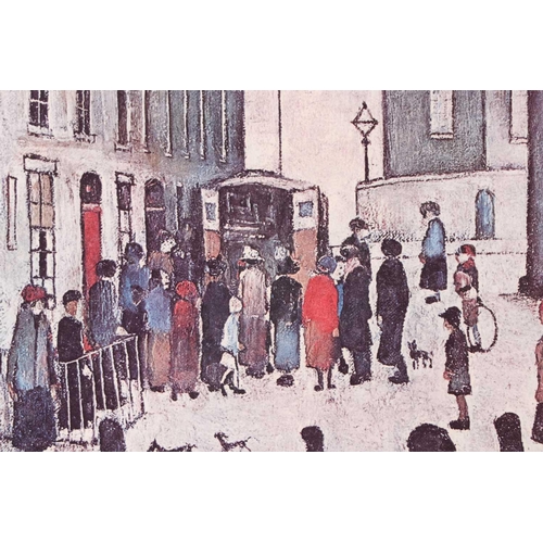 88 - † Laurence Stephen Lowry RA (1887-1976) British, 'Fever Van', Limited edition print, signed in penci... 