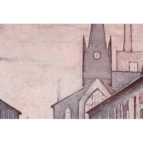 88 - † Laurence Stephen Lowry RA (1887-1976) British, 'Fever Van', Limited edition print, signed in penci... 