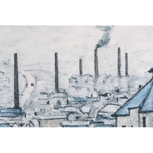 93 - † Laurence Stephen Lowry RA (1887-1976) British, 'Huddersfield', limited edition print, signed in pe... 