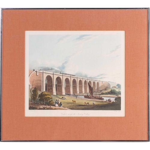 99 - After Thomas Talbot Bury (1811-1877), Twelve views of The Liverpool and Manchester Railway, R. Acker... 