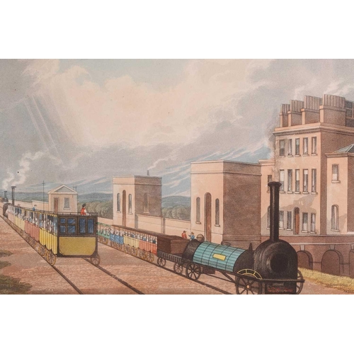 99 - After Thomas Talbot Bury (1811-1877), Twelve views of The Liverpool and Manchester Railway, R. Acker... 