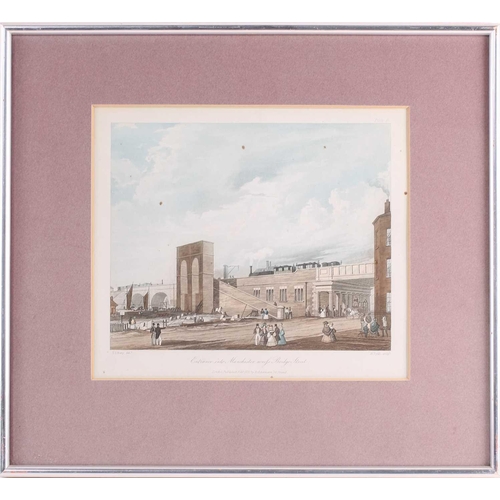 99 - After Thomas Talbot Bury (1811-1877), Twelve views of The Liverpool and Manchester Railway, R. Acker... 