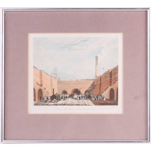 99 - After Thomas Talbot Bury (1811-1877), Twelve views of The Liverpool and Manchester Railway, R. Acker... 