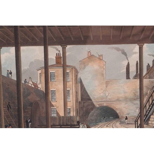 99 - After Thomas Talbot Bury (1811-1877), Twelve views of The Liverpool and Manchester Railway, R. Acker... 