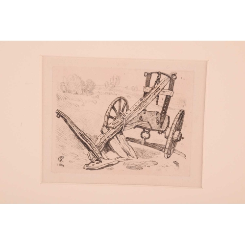 11 - John Sell Cotman (1782 - 1842), four etchings, ' A Woman Drawing Water' 25.5cm x 16.5cm, Popham 346;... 