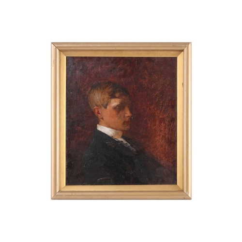 127 - Frederick George Cotman RI. ROI. (British, 1850-1920), 'Portrait of Fred Grahame Cotman as a young m... 