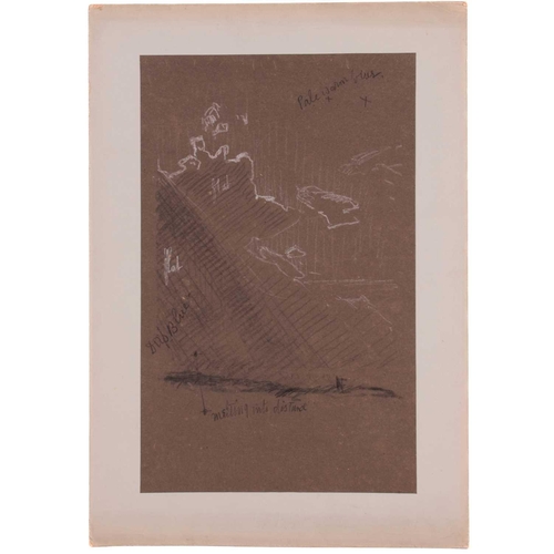 129 - Attributed to Frederick George Cotman (1850 - 1920), a collection of ten preliminary charcoal and ch... 